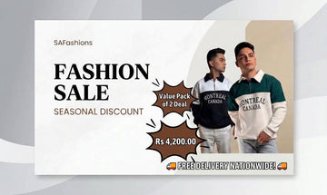 Pack of 2 Montreal Canada colorblock half-zip fleece sweatshirts deal banner for men