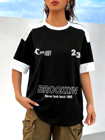 NEW STYLISH 1985 PRINTED DROP SHOULDER FOR MENS AND BOYS CASUAL WEAR.