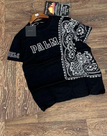 NEW PALM ANGLE PRINTED DROP SHOULDER T.SHIRT FOR MENS AND BOYS CASUAL WEAR