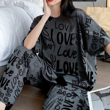 Night Wear for Women Night suit for girls and women, Sleeping Dress Girls Sleepwear Sexy Loungewear Sleeping Suit lingerie T shirt and Pajama ,Night Dress for girls and women