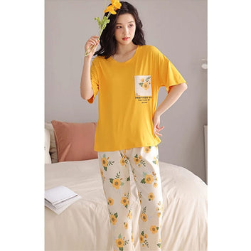 Night Wear for Women Night suit for girls and women, Sleeping Dress Girls Sleepwear Sexy Loungewear Sleeping Suit lingerie T shirt and Pajama ,Night Dress for girls and women
