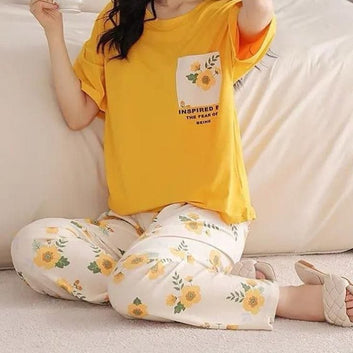 Night Wear for Women Night suit for girls and women, Sleeping Dress Girls Sleepwear Sexy Loungewear Sleeping Suit lingerie T shirt and Pajama ,Night Dress for girls and women